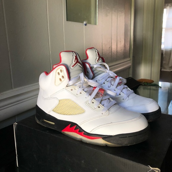 Air Jordan retro 5 fire reds - Picture 2 of 5